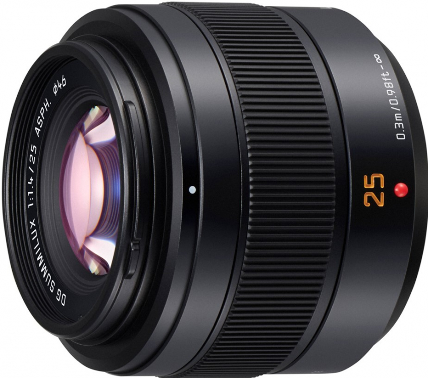 Объектив Panasonic Summilux 25mm f/1.4 Asph DG (H-X025E)