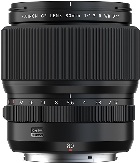 Объектив Fujinon GF 80mm f/1.7 R WR