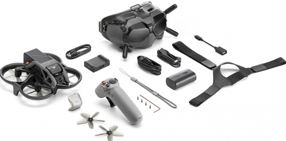 Квадрокоптер DJI Avata Fly Smart Combo
