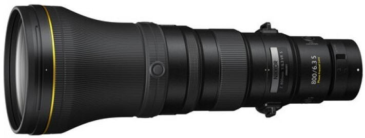 Объектив Nikkor Z 800mm f/6.3 VR S 