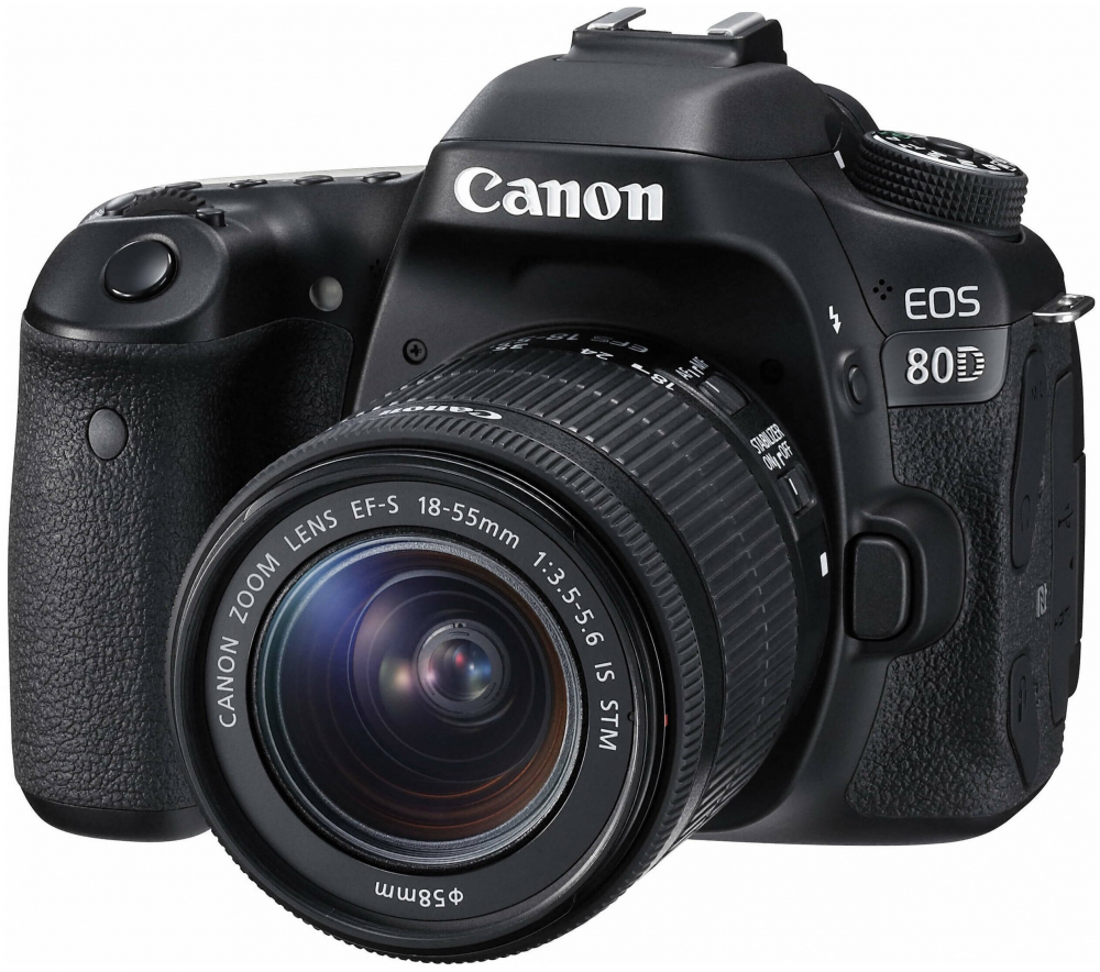 Фотоаппарат Canon EOS 80D kit EF-S 18-55 IS STM