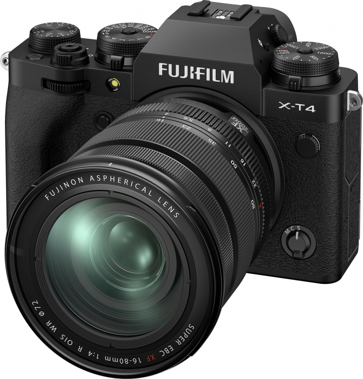 Фотоаппарат Fujifilm X-T4 kit XF 16-80mm f/4 R OIS WR Black