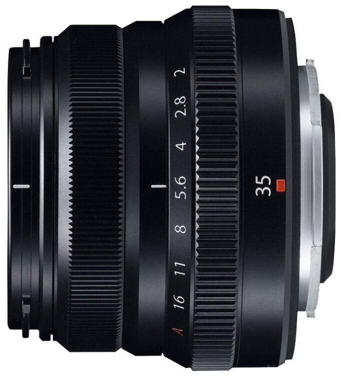 Объектив Fujifilm XF 35mm f/2 R WR черный