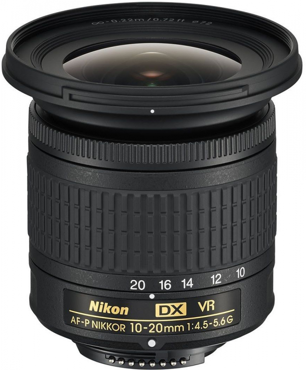 Объектив Nikon 10-20mm f/4.5-5.6G VR AF-P DX Nikkor