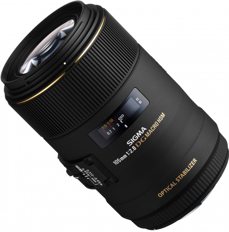 Объектив Sigma AF 105mm f/2.8 EX DG OS HSM Macro Nikon F
